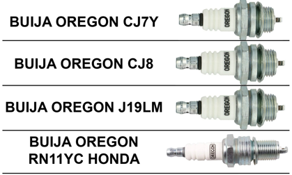 Bujias Oregon Guadaña